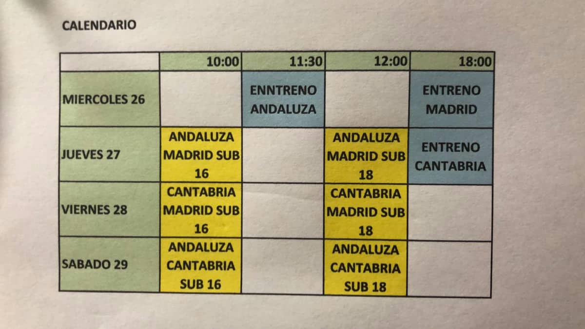 Comienza el Campeonato de España de selecciones autonómicas Sub-16 y Sub-18