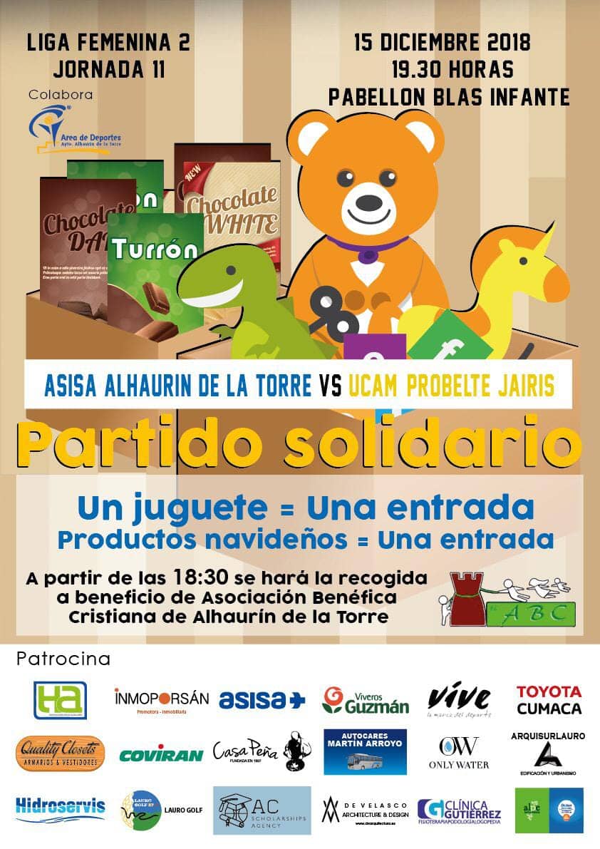Toda solidaridad es poca en Navidad y qué mejor que combinarla con el deporte
