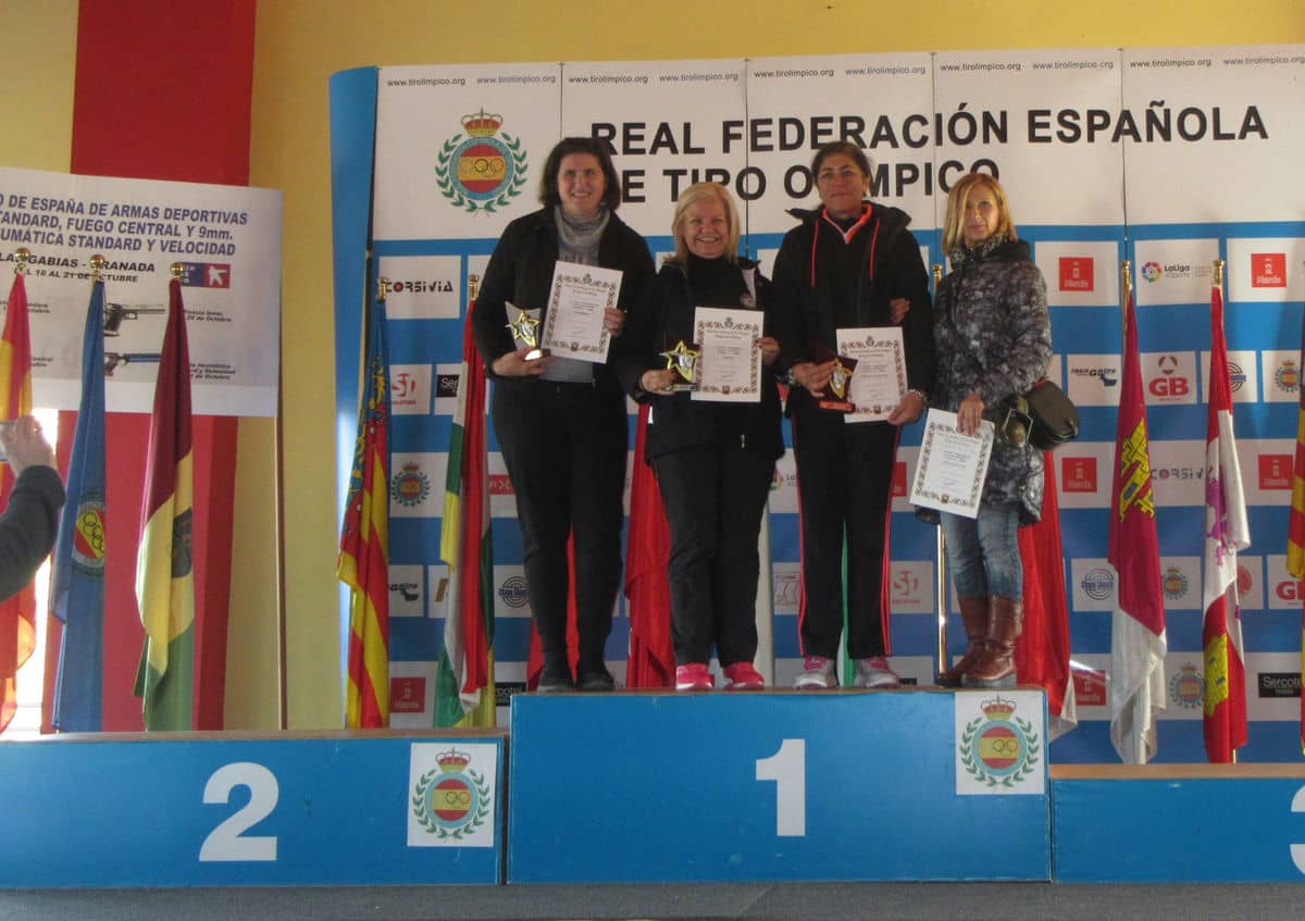 2 oros para el Laurovetus de Tiro Olímpico en Las Gabias (Granada)
