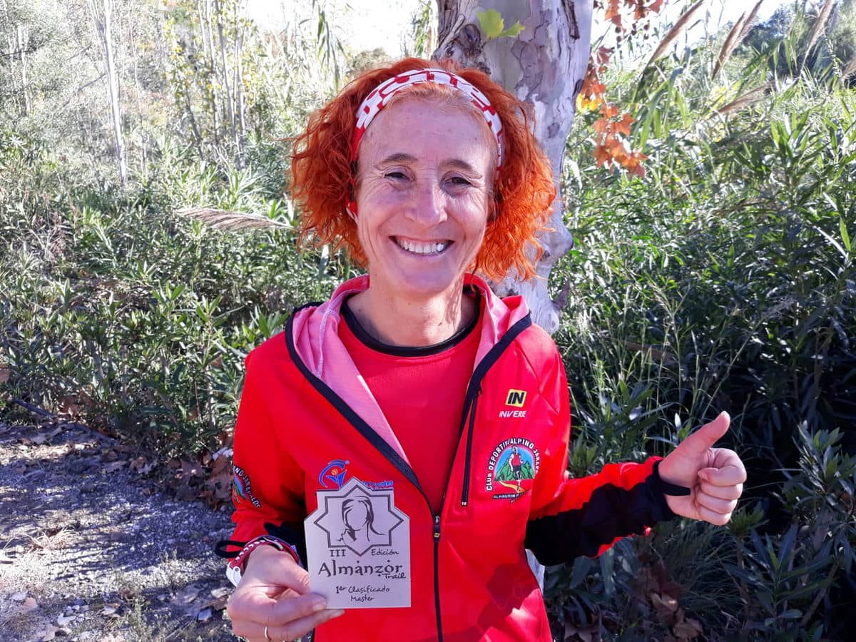 Silvia Hidalgo, del Alpino Jarapalos, 1ª Master en el III Trail Almanzor