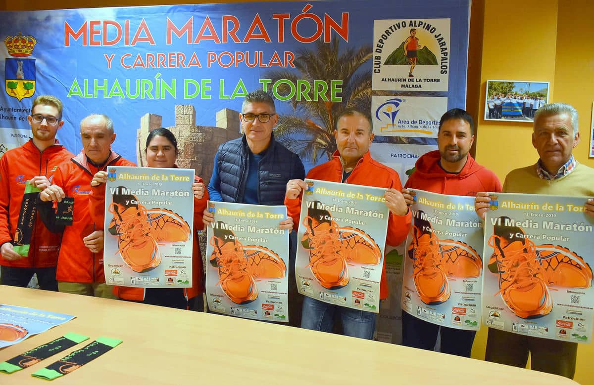 Este domingo, 13 de enero, se celebra la VI Media Maratón y Carrera Popular de Alhaurín de la Torre