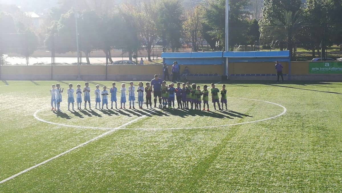 El prebenjamín A del Alhaurín CF consigue subir en la tabla