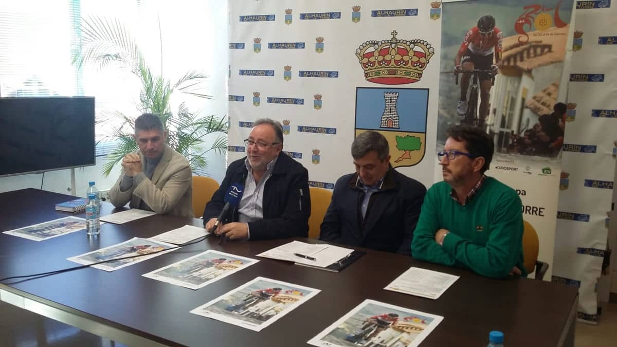 En estos momentos, se está presentando la Vuelta Ciclista Andalucía 2019