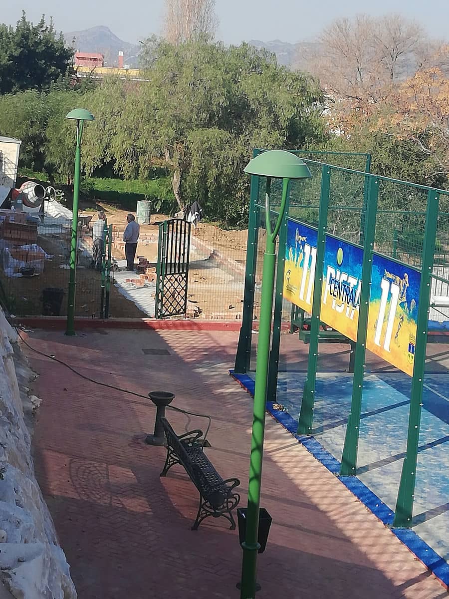 El Ayuntamiento dotará al Complejo de Pádel de un nuevo edificio de vestuarios y aseos