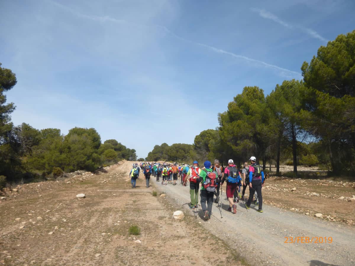 El C.D.  Alpino Jarapalos en la XVI Travesía de Resistencia Granada la Costa por la Sierra de la Almijara