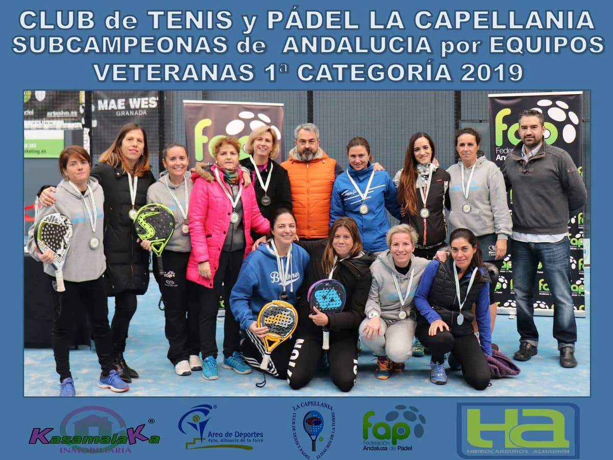 El equipo de veteranas del Club La Capellanía empieza el año por todo lo alto