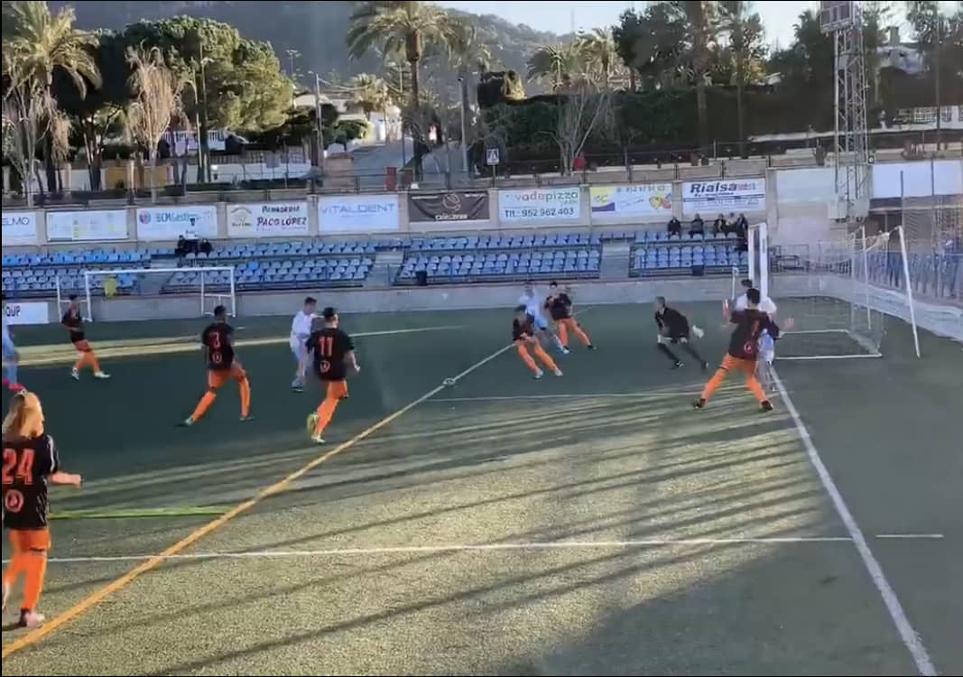 Así fue uno de los goles que metió este fin de semana el Alhaurín CF
