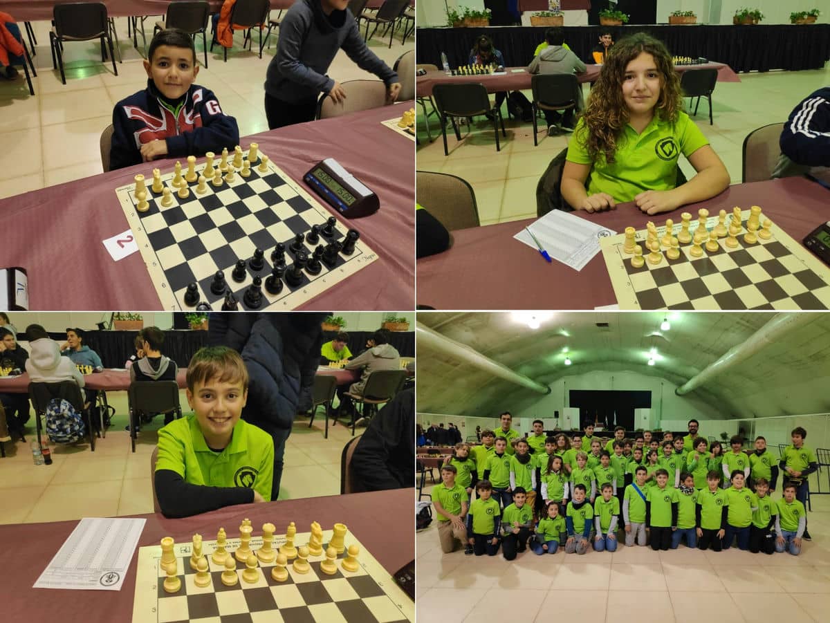 Tres medallas para el ajedrez de Alhaurín de la Torre en el Campeonato de Málaga por edades