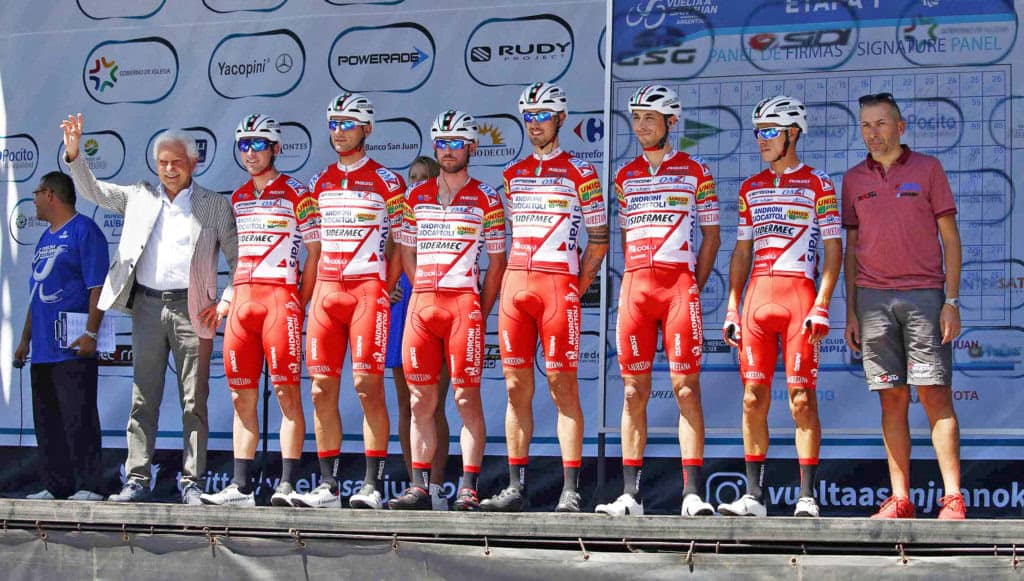Italia estará representada por el Androni Giocattoli en la Vuelta a Andalucía que terminará en Alhaurín