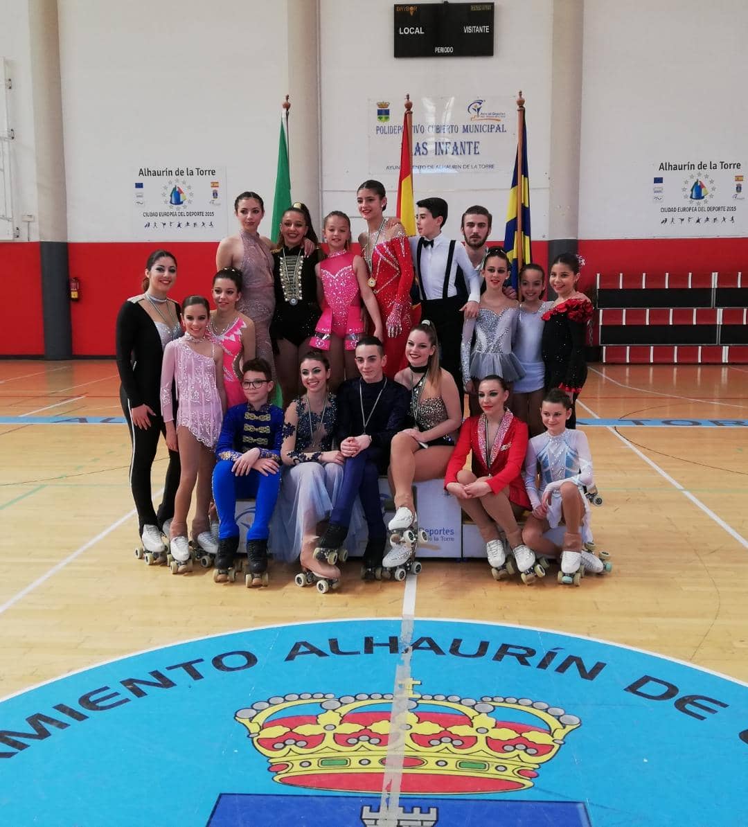 El arte sobre patines fue el verdadero protagonista en un torneo que les hizo ganar al club local 3 oros, 4 platas y 1 bronce