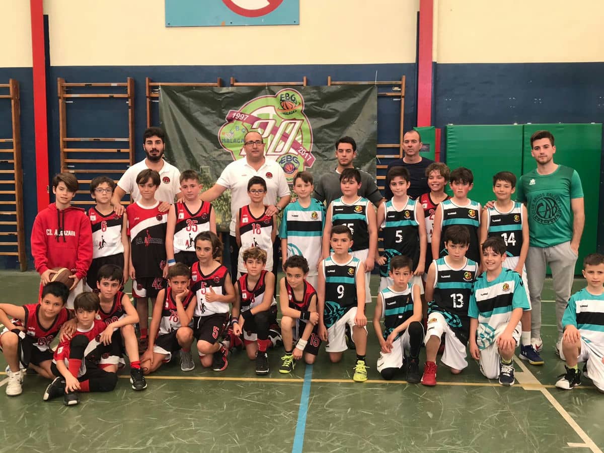 El equipo preminibasket ´09 del CB ALGAZARA consigue sendas victorias ante el CB Estepona ´09 (68-36) y El Palo ’09 (55-14)