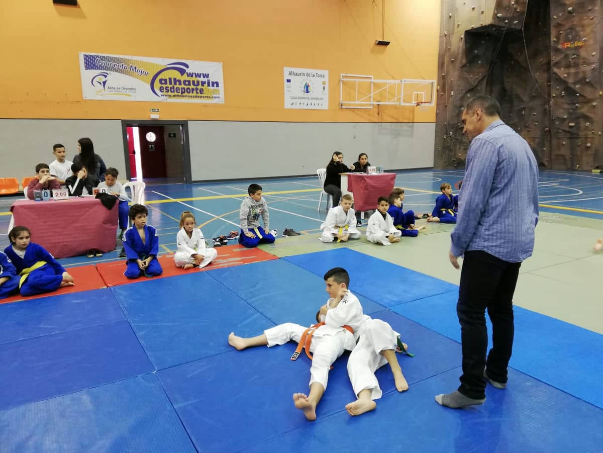 Judo en estado puro en el Pabellón El Limón