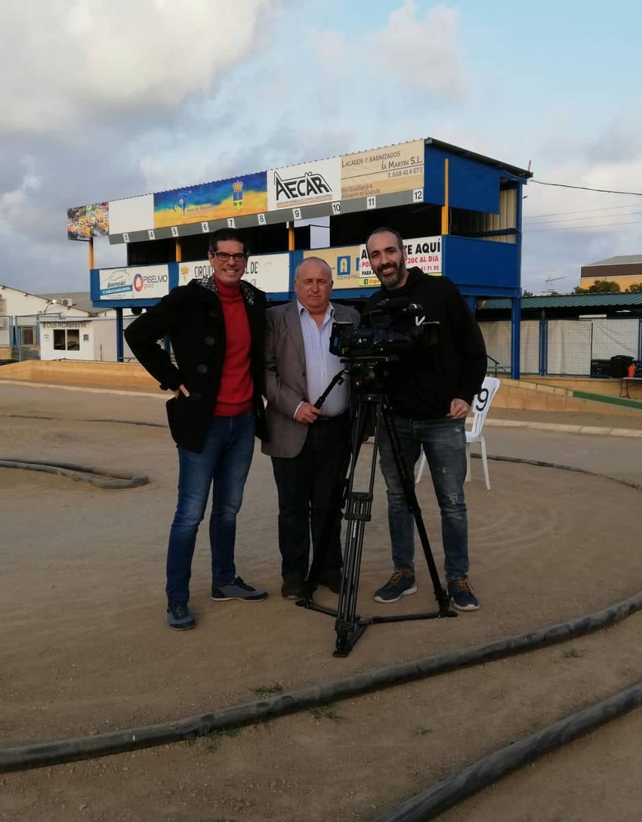 Antonio Pérez y su radiocontrol, esta tarde en El Lavaero de Torrevisión