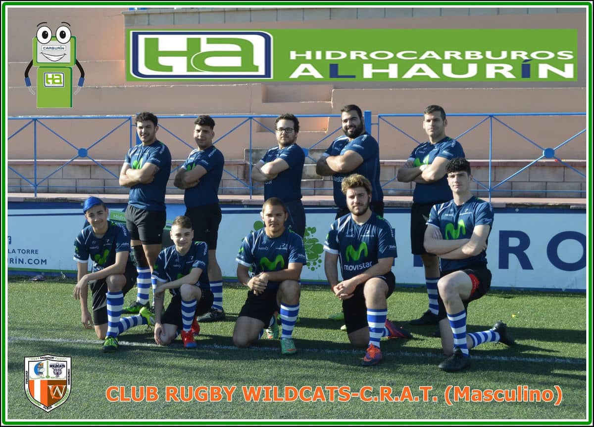 El Wildcats C.R.A.T. vive una intensa jornada de buen rugby seven en El Pinar