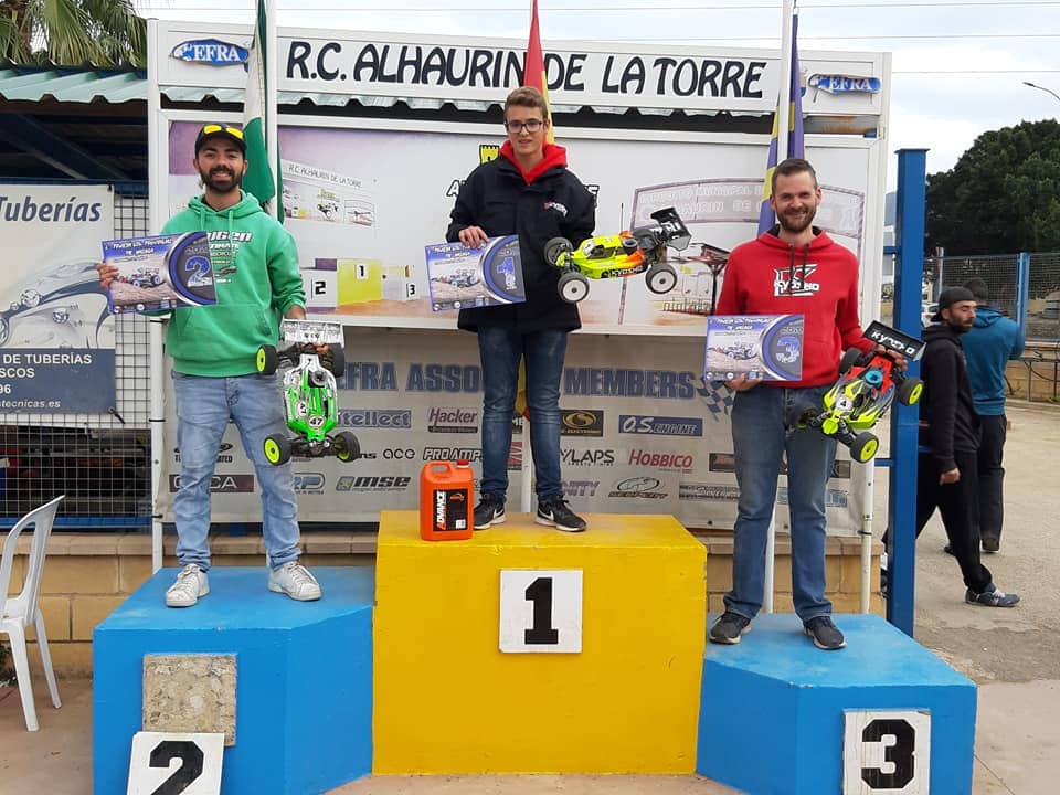 Alejandro Pérez, vence la 2ª prueba del Campeonato Provincial de radiocontrol