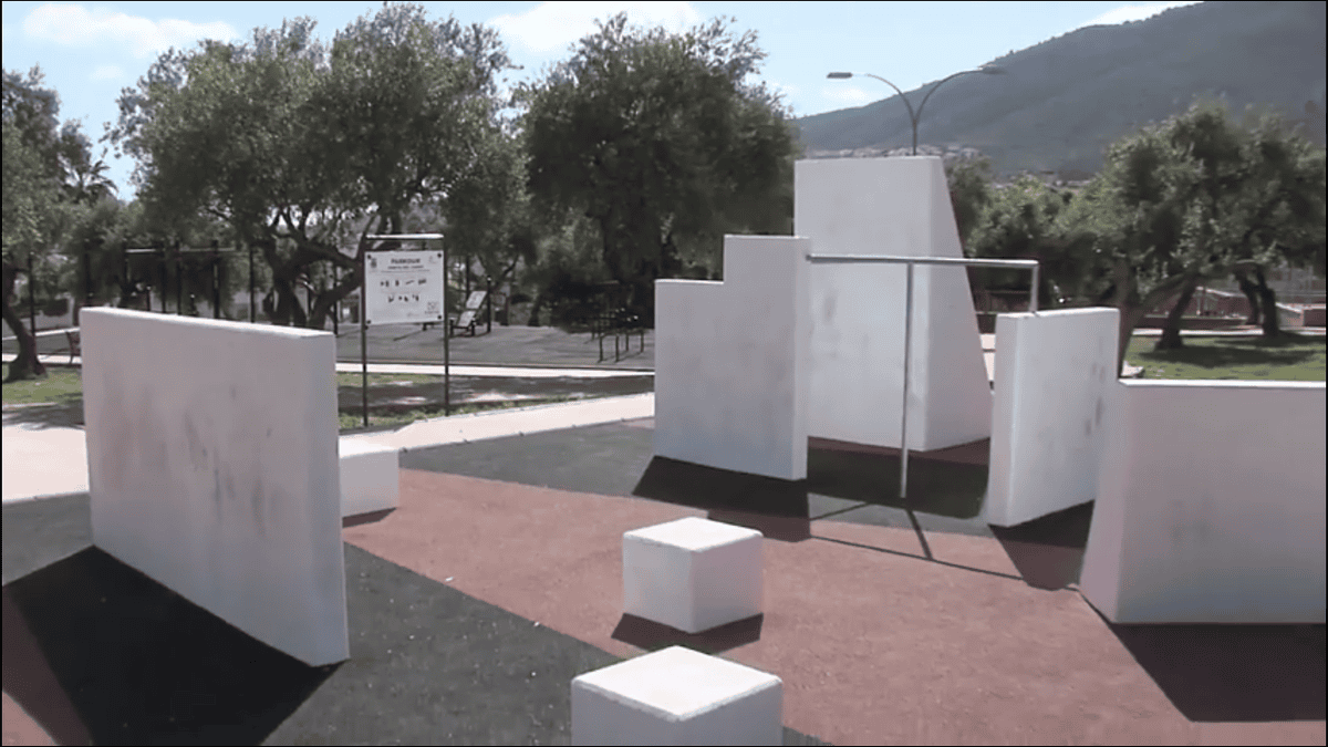 El complejo recreativo cuenta con un nuevo parque de ‘parkour’