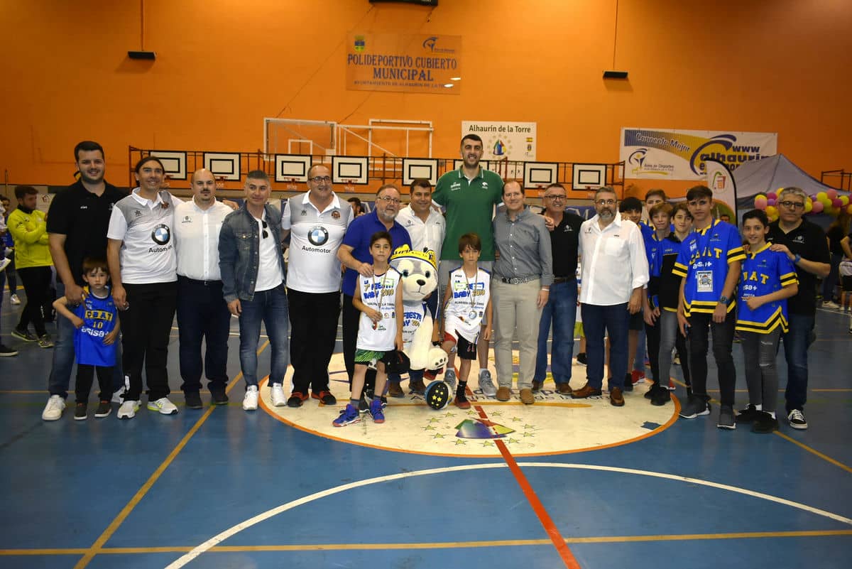 La gran fiesta del baloncesto malagueño de cantera vive otra histórica jornada en Alhaurín de la Torre