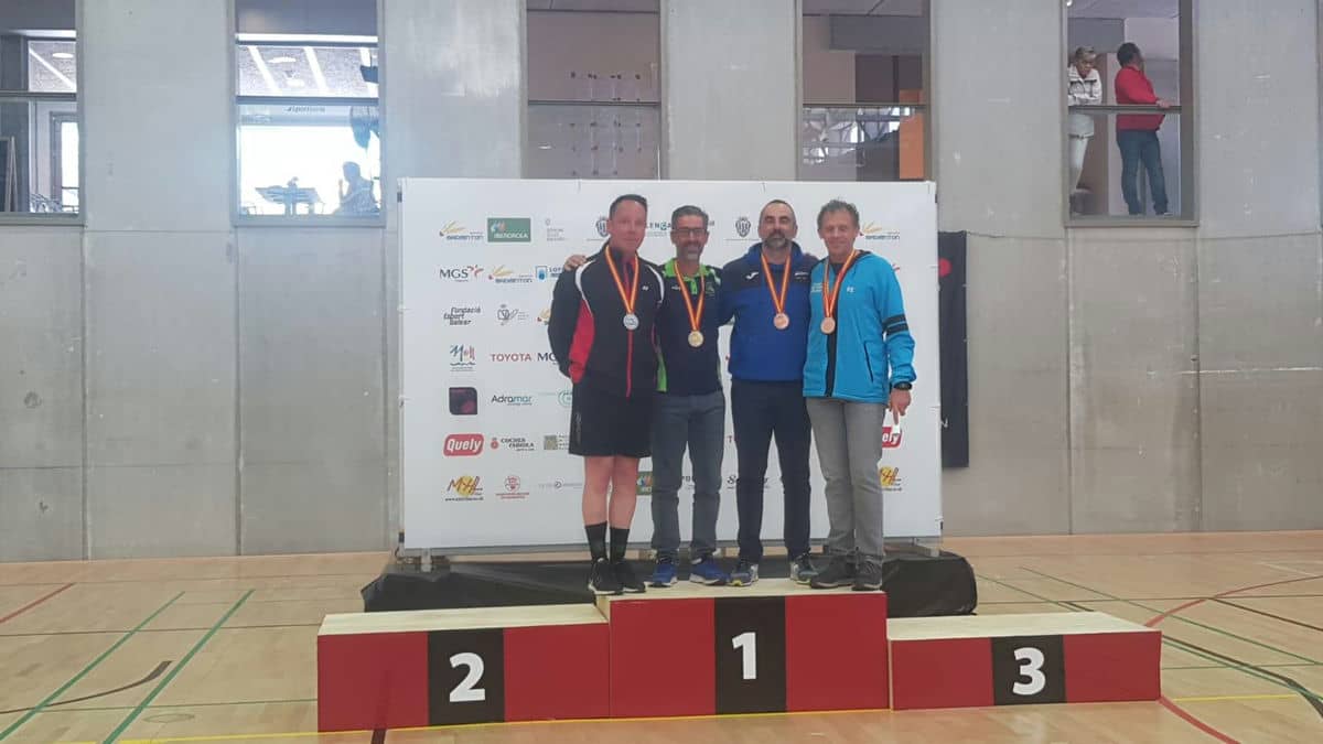 Francisco Alberca se proclama campeón de España senior de bádminton