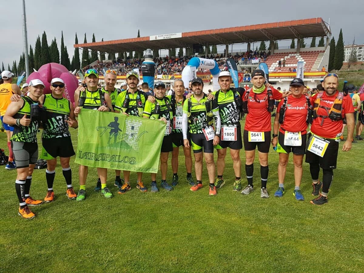 El Club Jarapalos Trail sigue entrenando al máximo en mayo