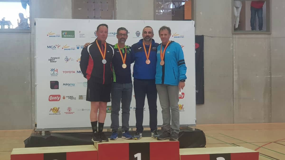 Un nuevo campeón de España de bádminton para el CB Alhaurín de la Torre