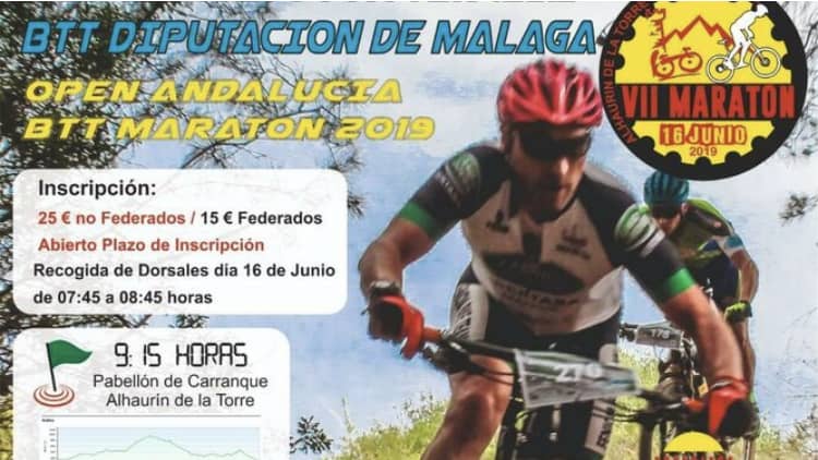 El Open de Andalucía de BTT Marathon desembarca este domingo en Alhaurín