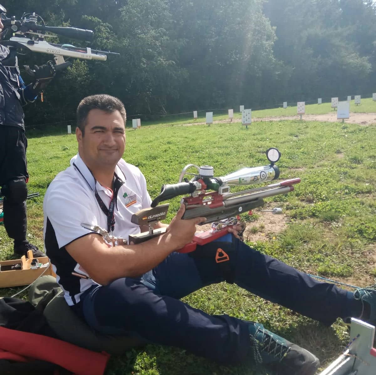 Alfredo Márquez comienza su andadura con el equipo español en el Campeonato del Mundo de Field Target en Coventry