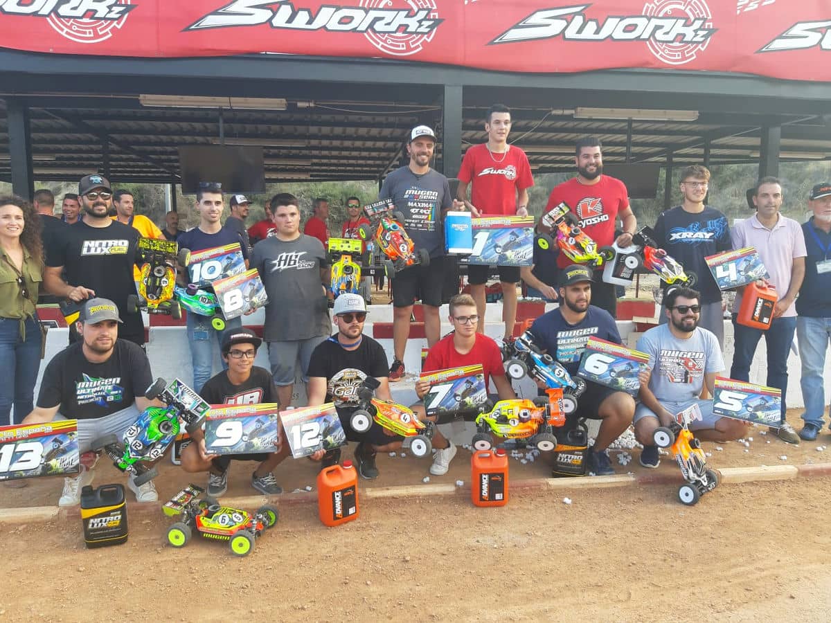 Juan Carlos Canas, del Club Radio Control Alhaurín de la Torre, se alza con el título de campeón de España en Antas, Almería