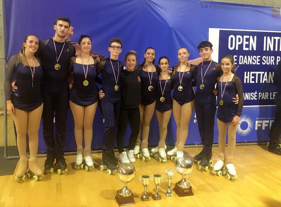 Gran actuación del Club de patinaje artístico Alhaurín de la Torre en el OPEN INTERNACIONAL HETTANGE-GRANDE 2019