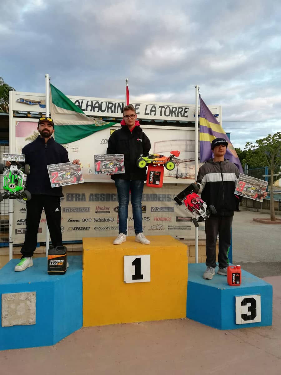 Alejandro Peréz se proclama Campeón del Cto Provincial de Málaga de radio control.