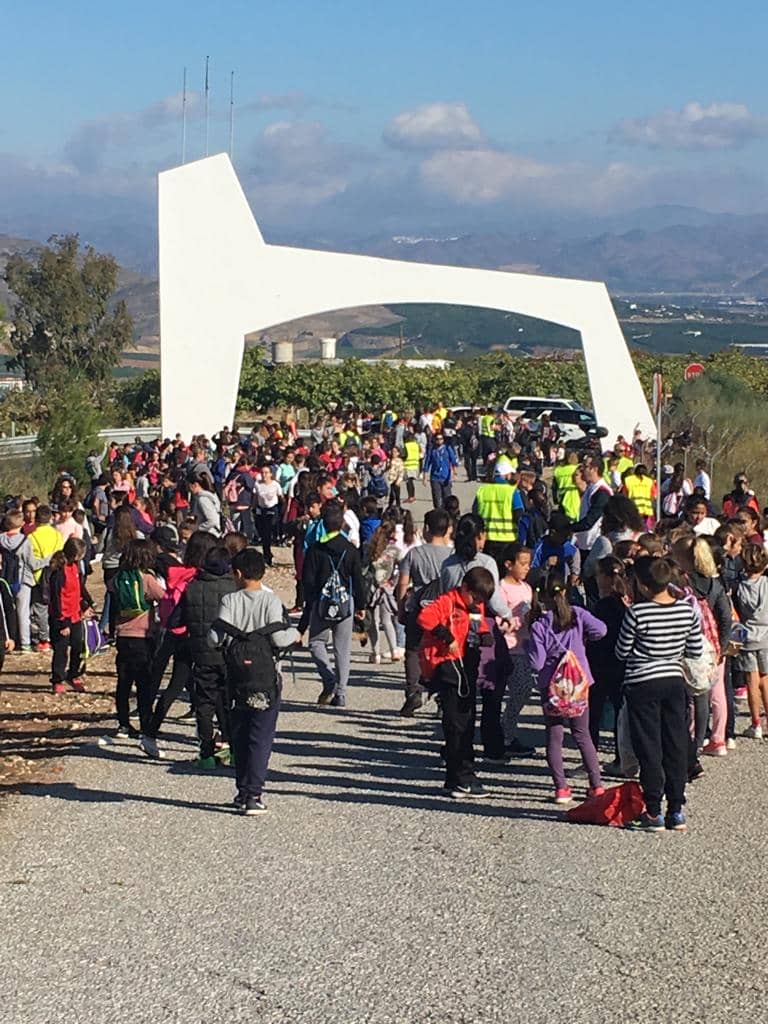 Gran éxito de la marcha en Alhaurín de la Torre dentro del proyecto Caminando por un Reto