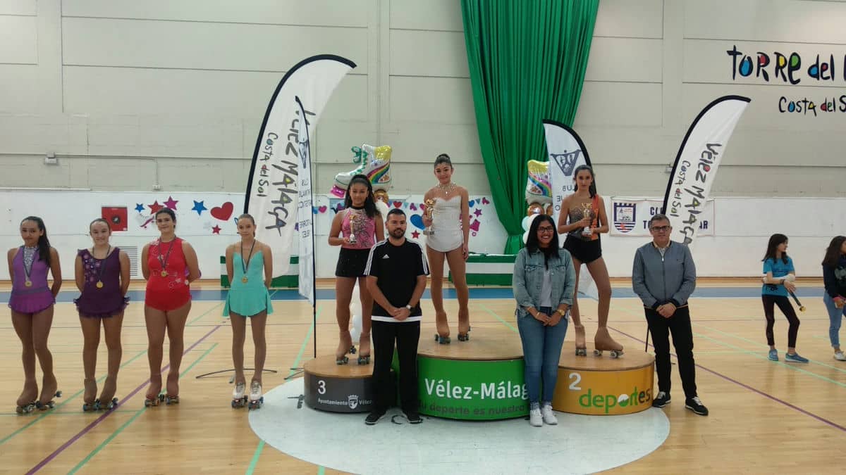 4  PODIOS PARA EL CLUB PATINAJE DE ALHAURÍN DE LA TORRE EN EL PROVINCIAL DE MÁLAGA