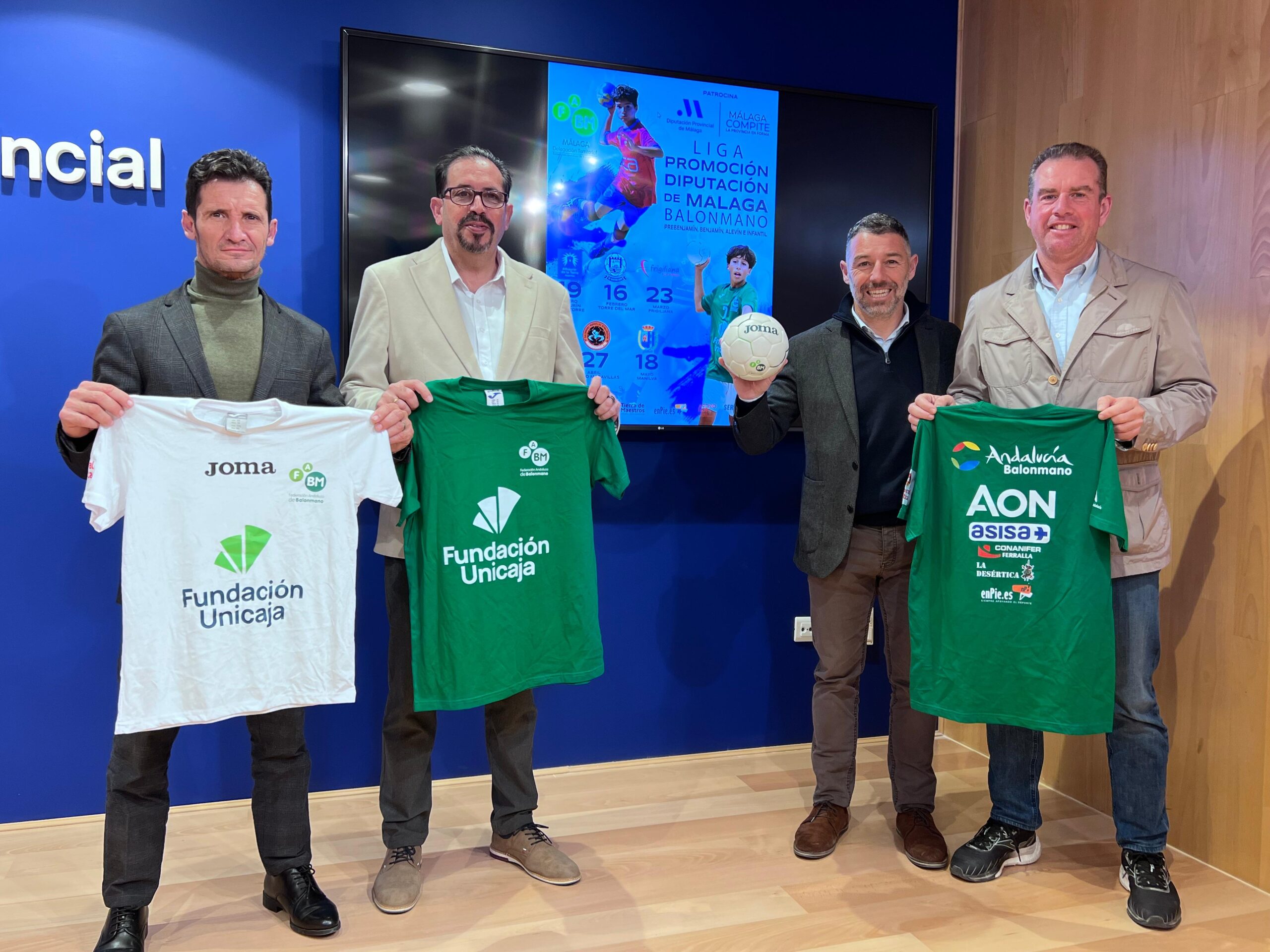 Alhaurín de la Torre acoge la primra jornada de la Liga de Promocióon del Balonmano Diputación de Málaga 2025