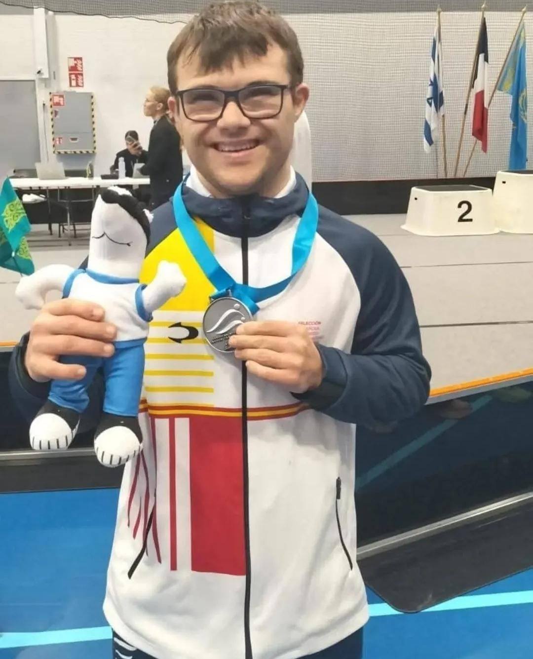 Manuel Guerrero Oliva, medalla de plata en el Campeonato de Europa de atletismo celebrado en Finlandia
