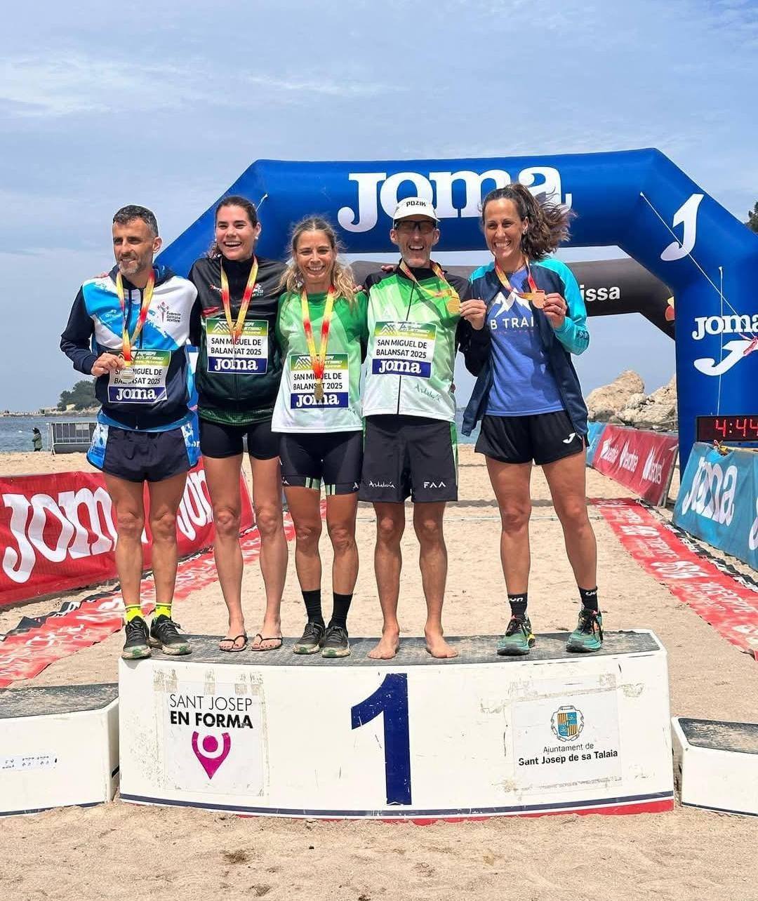 Crisitina Salazar Ramírez Campeona de España de Trail en su categoría