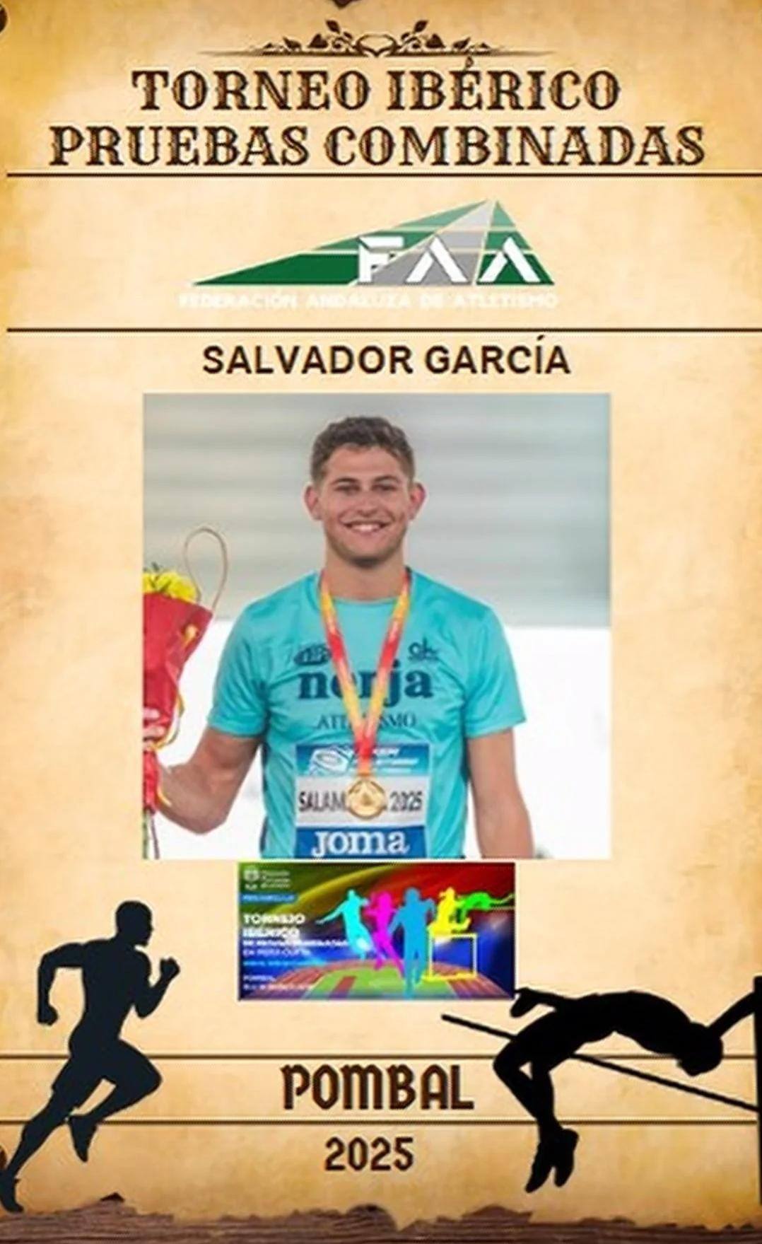 Salvador García Santos sube al podio del Trofeo Ibérico de Pruebas Combinadas