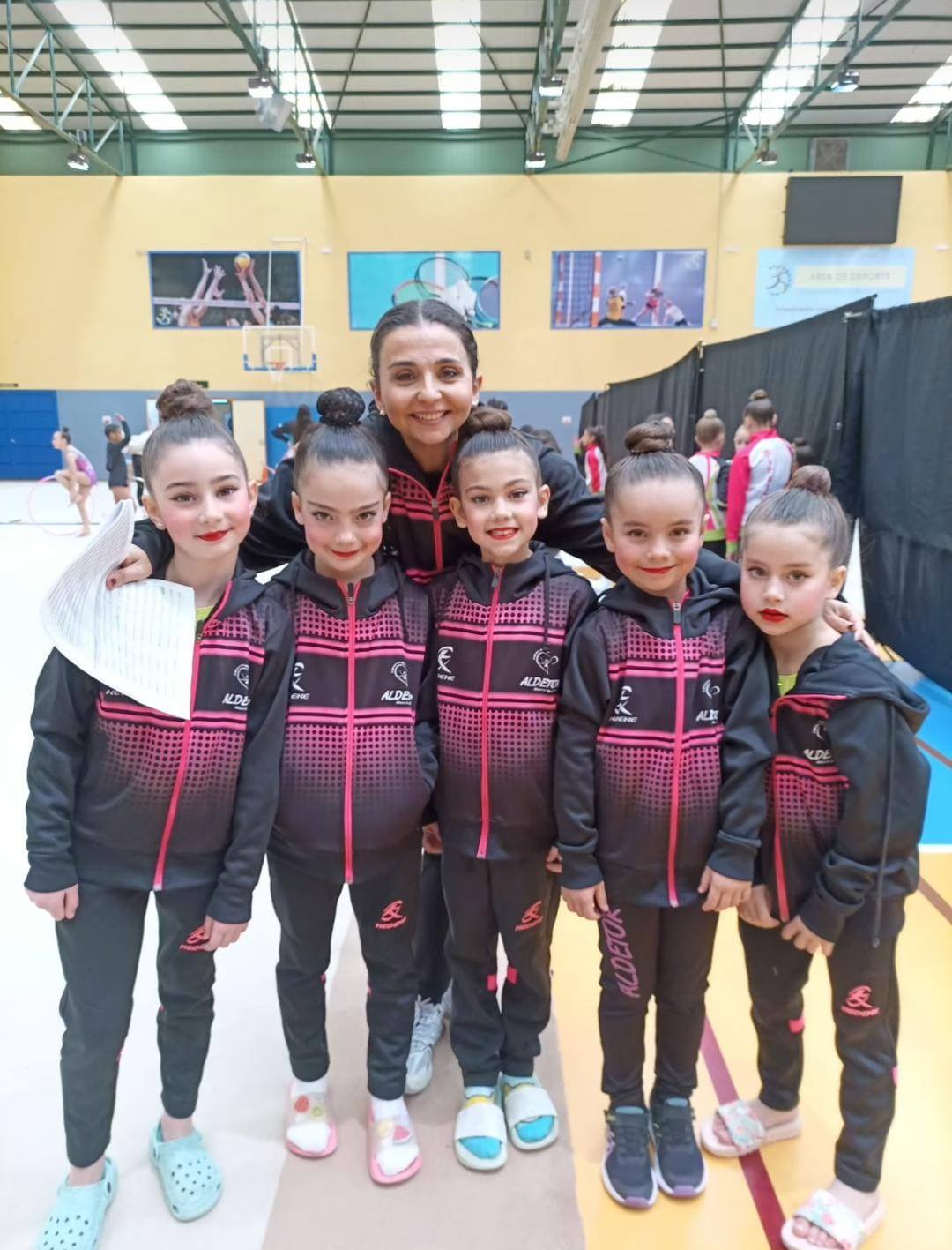 Estupendos resultados para las gimnastas de Aldetor en el II Torneo Internacional Benalrítmica