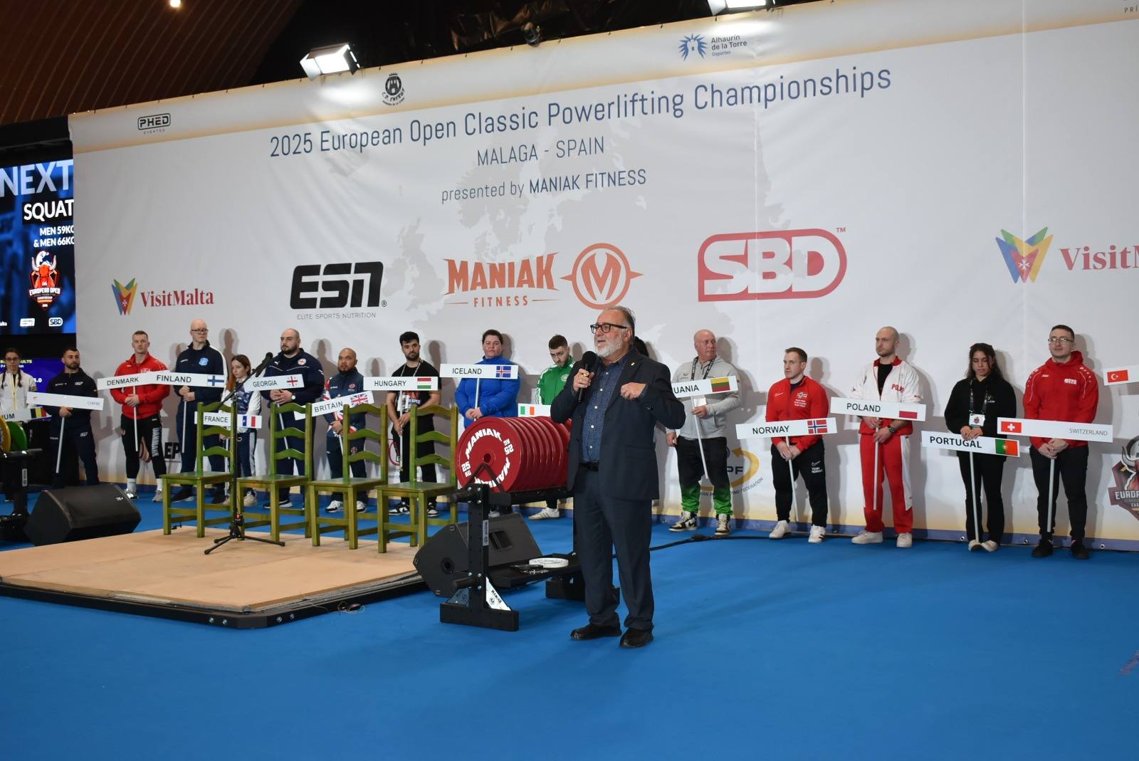 Alhaurín de la Torre acoge hasta el próximo 23 de marzo el Campeonato de Europa de Powerlifting
