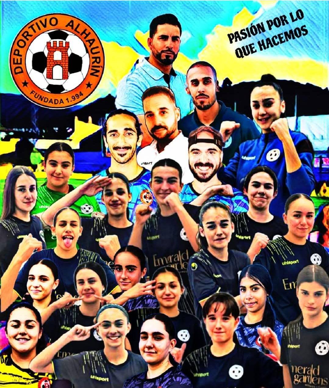 El equipo infantil del Deportivo Alhaurín gana la liga por segundo año consecutivo