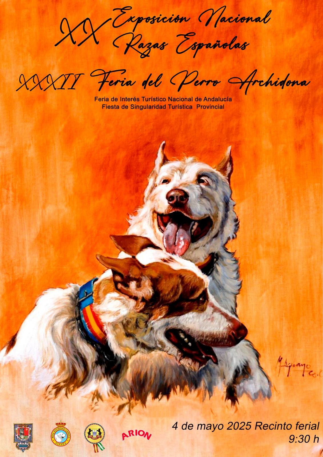 Dos alhaurinos triunfan en la XX Exposición Canina de Razas Españolas